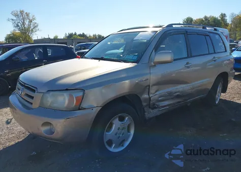 2005 Toyota Highlander Limited V6 из США, поврежденный, VIN JTEEP21AX50070712